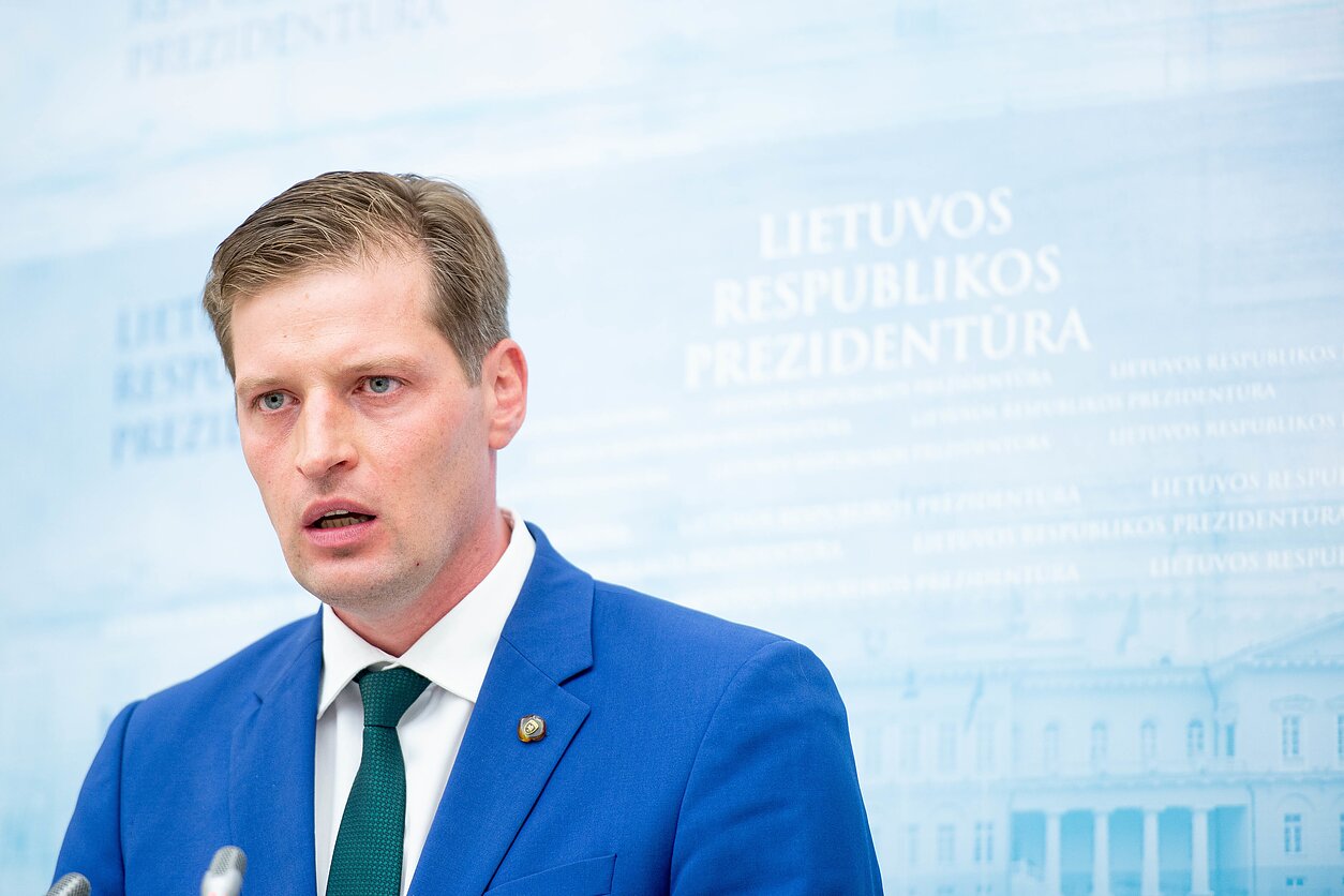 Kęstutis Mažeika susitiko su Gitanu Nausėda