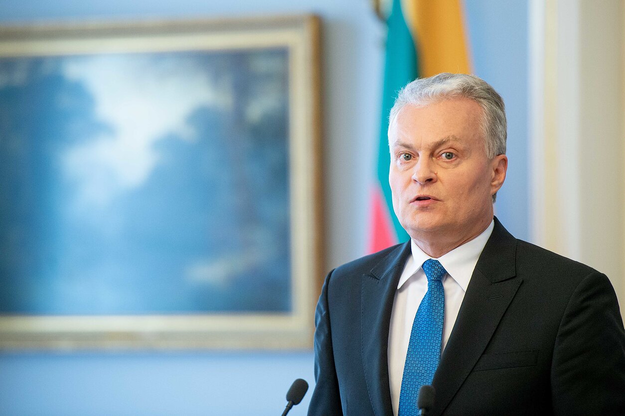 President Gitanas Nausėda President Gitanas Nausėda
