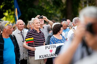 Mitingas Generolui Vėtrai ir Škirpai palaikyti