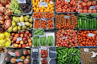 Fruits and vegetables