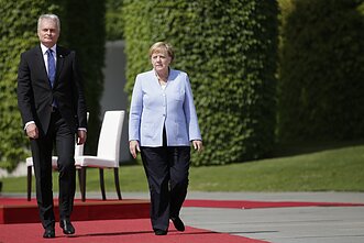 Gitano Nausėdos ir Angelos Merkel susitikimas
