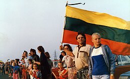 Baltijos kelias, 1989 m. rugpjūčio 23 d.