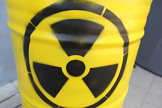Rally protesting the Astravyets Nuclear Power Plant