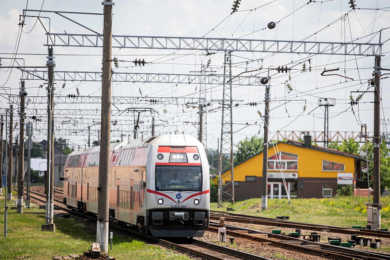 E. Blažio / LRT nuotr., Traukinys