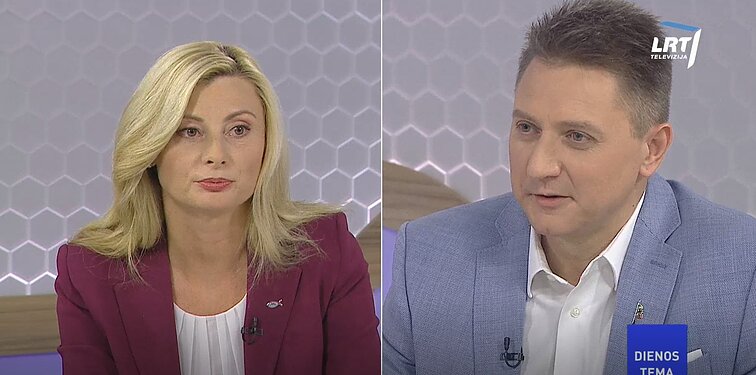 Dienos tema. Paskirtoji vidaus reikalų ministrė Rita Tamašunienė: nebijau būti vienintele moterimi Vyriausybėje