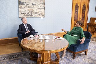 Gitanas Nausėda and Kersti Kaljulaid Gitanas Nausėda and Kersti Kaljulaid