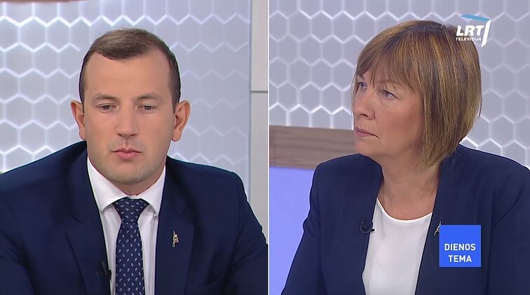 Dienos tema. Virginijus Sinkevičius: netikiu, kad bent vienas iš ministrų bėgtų nuo opozicijos klausimų ar kvietimo susitikti (su vertimu į gestų k.)