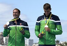 Mindaugas Griškonis ir Saulius Ritteris