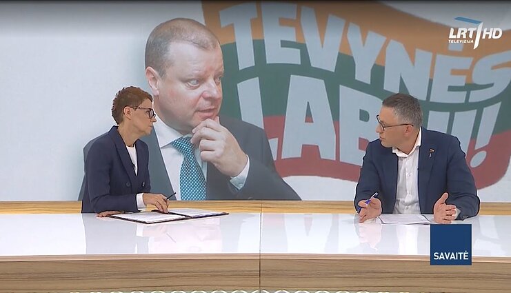Vytautas Bakas apie politinės partijos „Tėvynės labui“ gimimą: man tai nėra naujiena