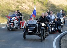 President Vladimir Putin visiting Crimea in 2019
