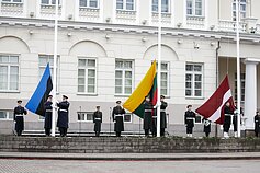 Baltic states' flags Baltic states' flags