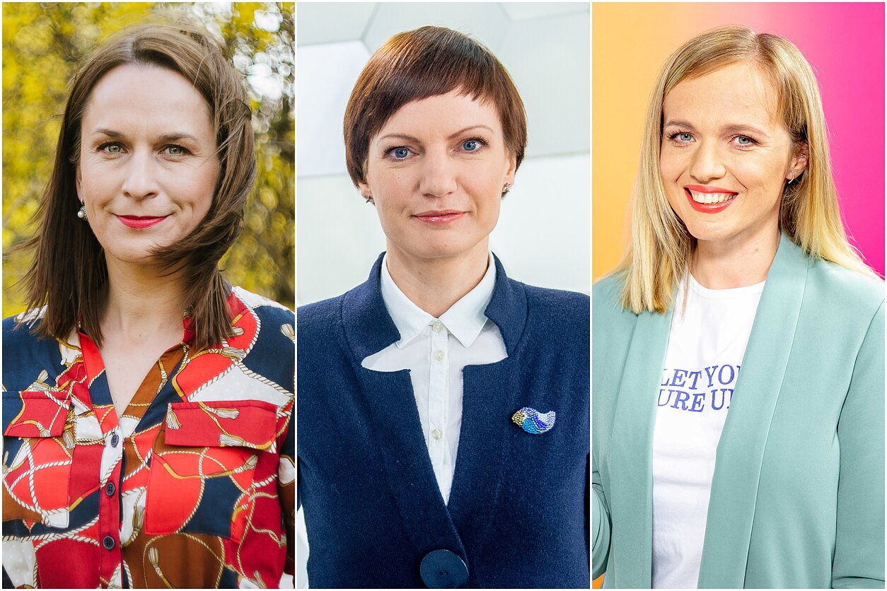 Indrė Makaraitytė, Monika Garbačiauskaitė-Budrienė, Živilė Kropaitė Indrė Makaraitytė, Monika Garbačiauskaitė-Budrienė, Živilė Kropaitė