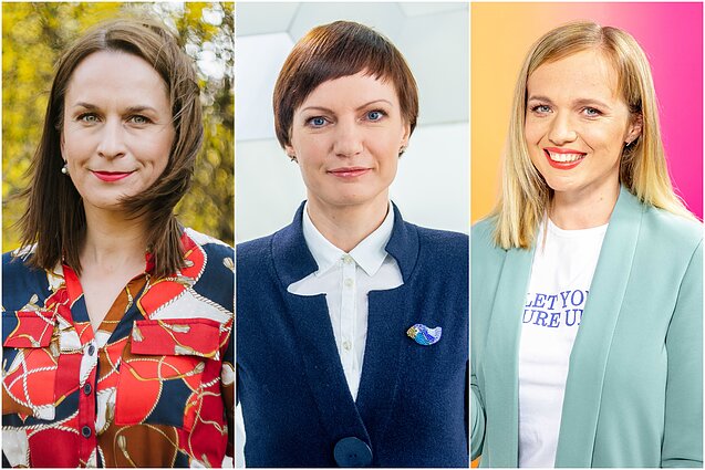Indrė Makaraitytė, Monika Garbačiauskaitė-Budrienė, Živilė Kropaitė Indrė Makaraitytė, Monika Garbačiauskaitė-Budrienė, Živilė Kropaitė