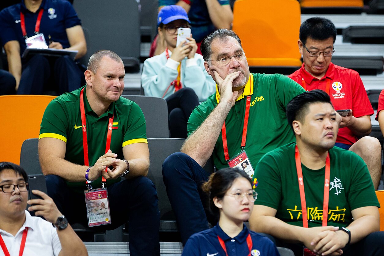 BNS nuotr., Lietuvos krepšinio rinktinė