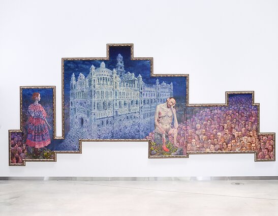 ‘The Painting for the Millennium of Lithuania's Name’ by Šarūnas Sauka