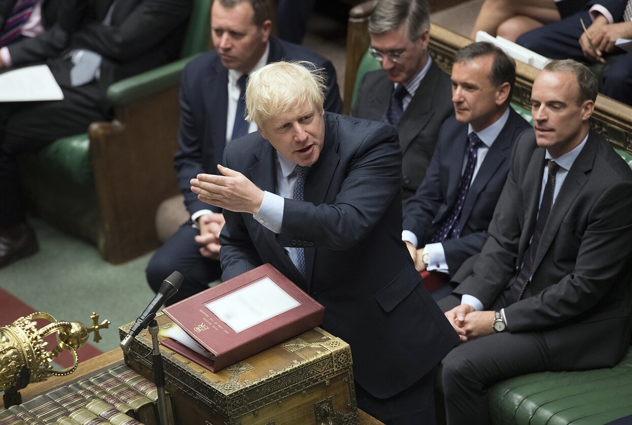 AP nuotr.,  Borisas Johnsonas