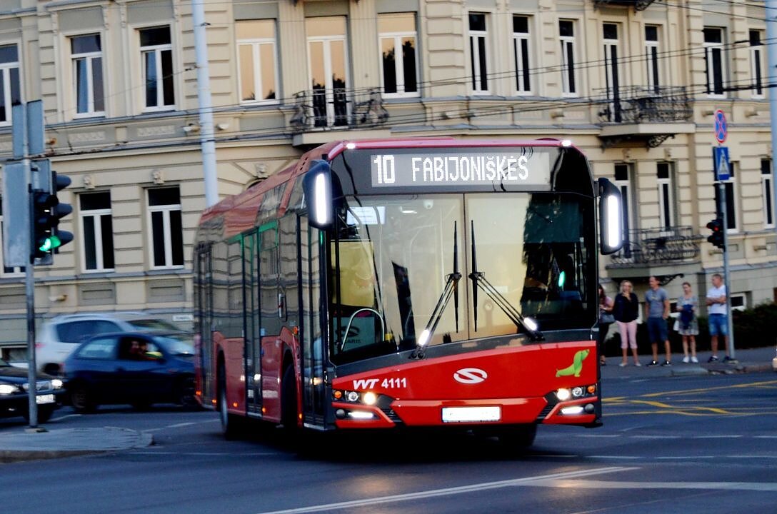 Pranešimo autorių nuotr., Vilniaus viešasis transportas