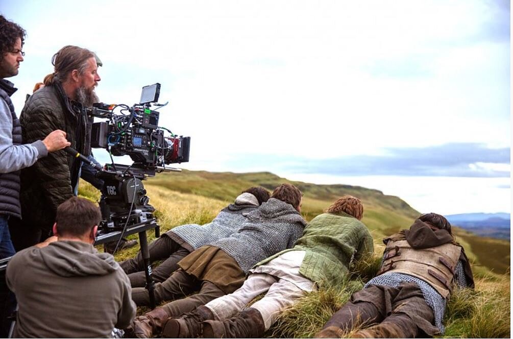 Asmeninio archyvo nuotr., Filmavimo aikštelė