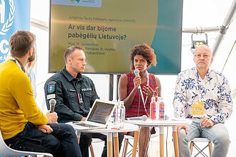 Diskusija „Ar vis dar bijome pabėgėlių Lietuvoje?“