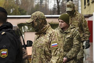 One of the Ukrainian sailors swapped in the exchange