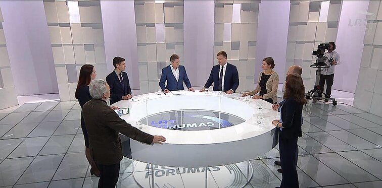 LRT forumas. Finansų ministras Vilius Šapoka: gerovės valstybė – tai graži vizija