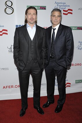 Bradas Pittas, George Clooney