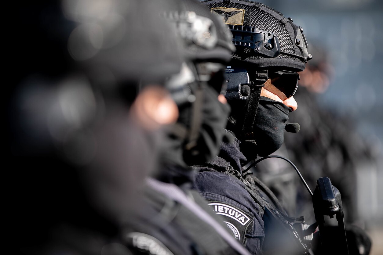 Lithuanian Police Anti-terrorist Operations Unit ARAS