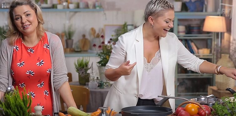 Agnė Grigaliūnienė pristato mamos Staselės daržovių ragu