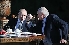 Vladimiras Putinas ir Aliaksandras Lukašenka