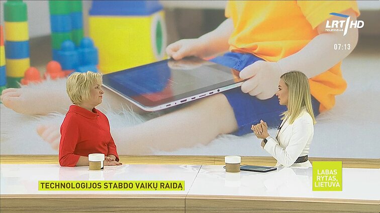 „Labas rytas, Lietuva“ I d. Penkiamečių vaikų įgūdžiai šiandien: kalbos raidai kenkiančios technologijos ir vizitai pas logopedą