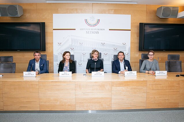 Aušrinės Armonaitės spaudos konferencija apie kaulų čiulpų donorystę Lietuvoje