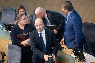 Agnė Širinskienė, Aurelijus Veryga, Saulius Skvernelis, Ramūnas Karbauskis