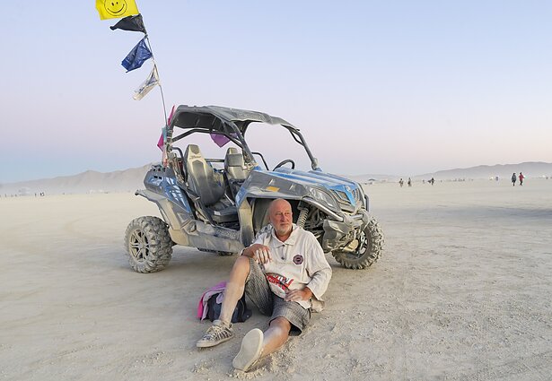 Romualdas Požerskis „Burning Man“ 2019 m. 