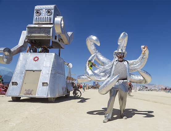 Persirengėliai „Burning Man“ 2019 m. 