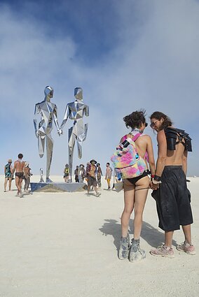Skulptūros „Burning Man“ 2019 m. 