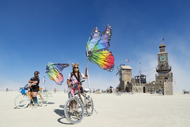 Skulptūros „Burning Man“ 2019 m. 