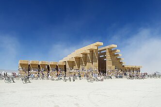 Šventykla „Burning Man“ 2019 m. Šventykla „Burning Man“ 2019 m.