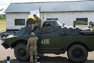 NATO ir Ukrainos karinės pratybos „Rapid Trident 2019“