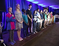 Klimato aktyvistė Greta Thunberg Jungtinių Tautų (JT) klimato susitikime Klimato aktyvistė Greta Thunberg Jungtinių Tautų (JT) klimato susitikime
