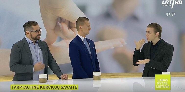 „Labas rytas, Lietuva“ II d. Kurtieji randa vis daugiau galimybių dirbti, o gaunantys iš jų paslaugas – atsiliepia tik teigiamai