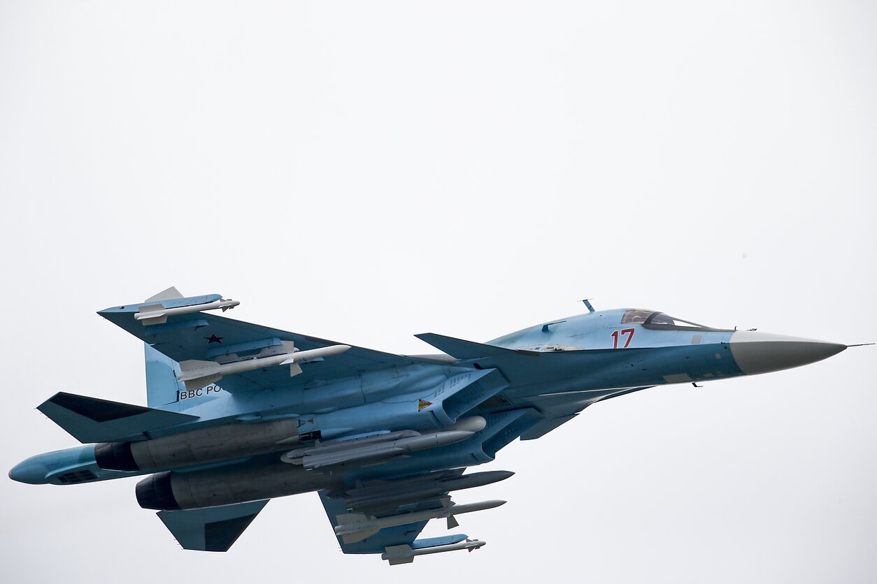 Rusijos naikintuvas Su-34 Rusijos naikintuvas Su-34