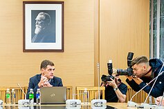 Partijos „Tvarka ir teisingumas“ valdybos posėdis Partijos „Tvarka ir teisingumas“ valdybos posėdis