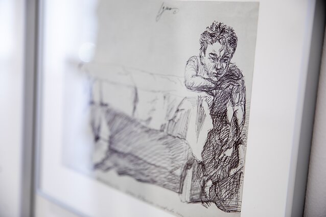 Petro Repšio retrospektyvinė piešinių paroda „Titanike“