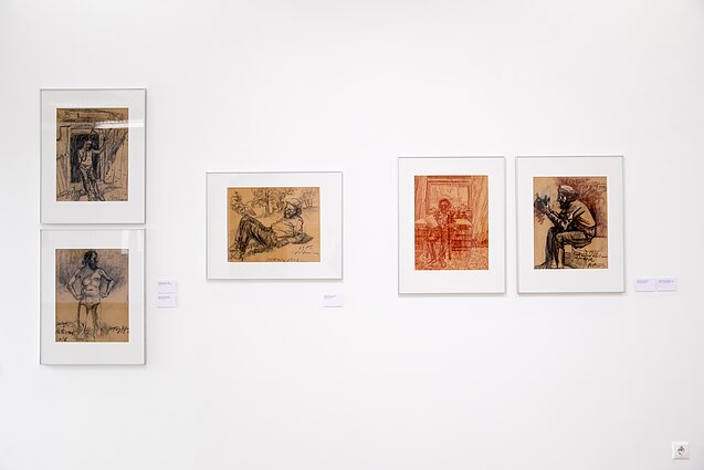 Petro Repšio retrospektyvinė piešinių paroda „Titanike“