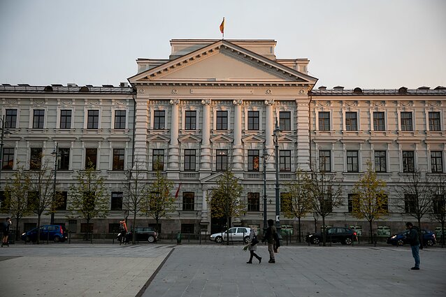 Former KGB headquarters in Vilnius
