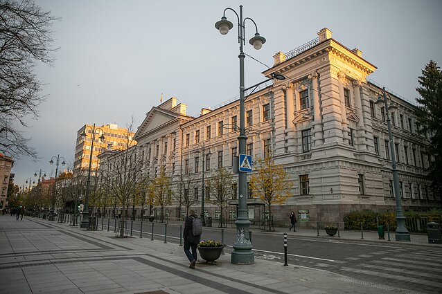 Buvę KGB rūmai Vilniuje 