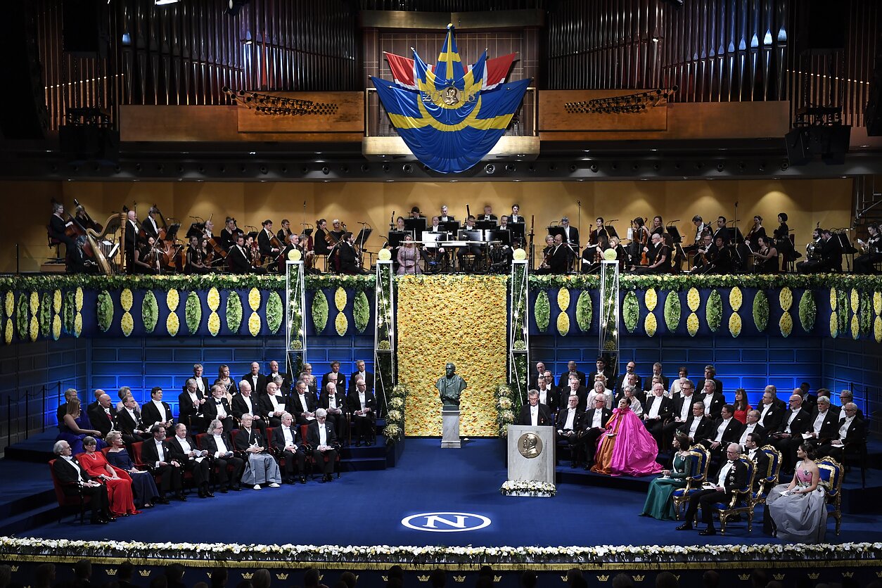 Nobelio premijos laureatų apdovanojimo ceremonija