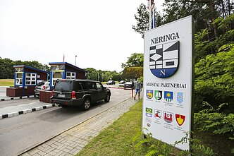 Įvažiavimas į Neringą Įvažiavimas į Neringą