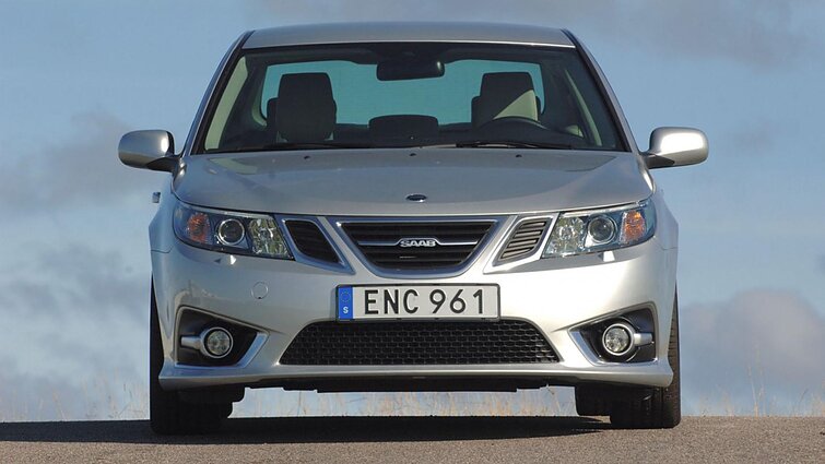 Paskutinis naujas SAAB 9-3 sedanas
