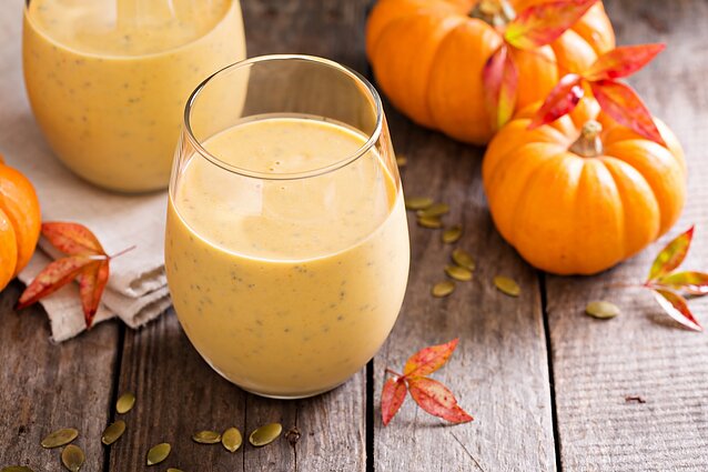 Rudeninis glotnutis su moliūgais